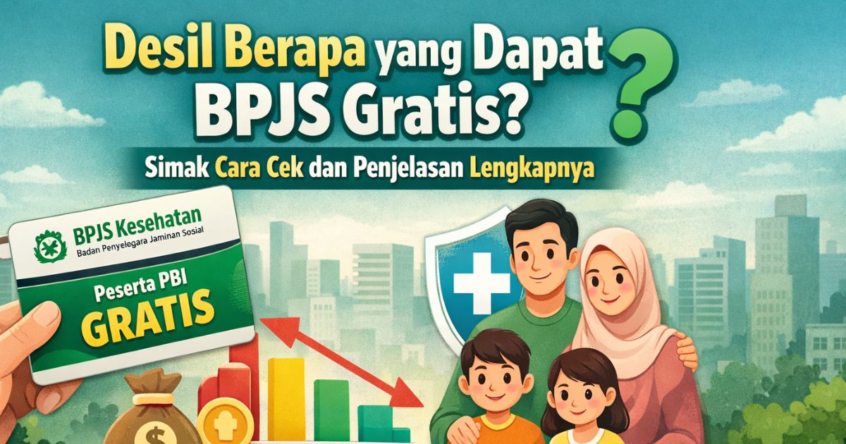 Desil Berapa yang Dapat BPJS Gratis? Simak Cara Cek dan Penjelasan Lengkapnya