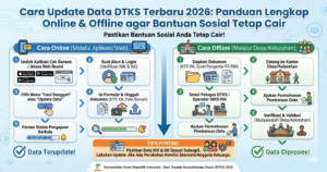 Cara Update Data DTKS Terbaru 2026: Panduan Lengkap Online & Offline agar Bantuan Sosial Tetap Cair