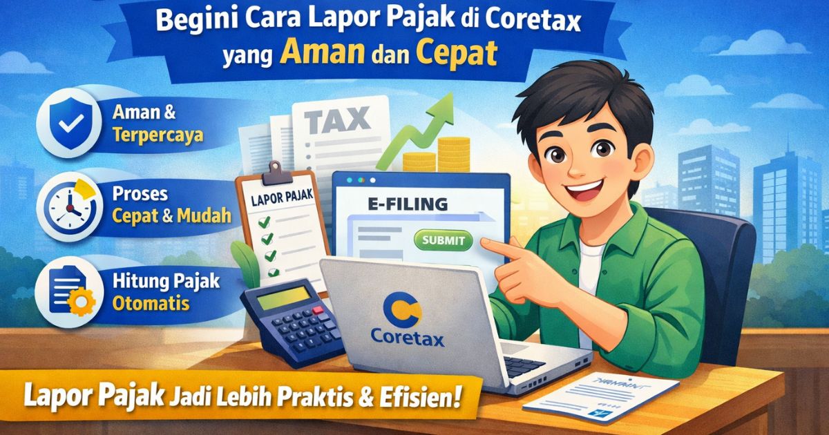 Jangan Sampai Salah! Begini Cara Lapor Pajak di Coretax yang Aman dan Cepat