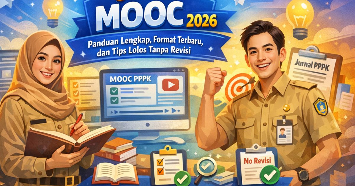 Jurnal MOOC PPPK 2026: Panduan Lengkap, Format Terbaru, dan Tips Lolos Tanpa Revisi