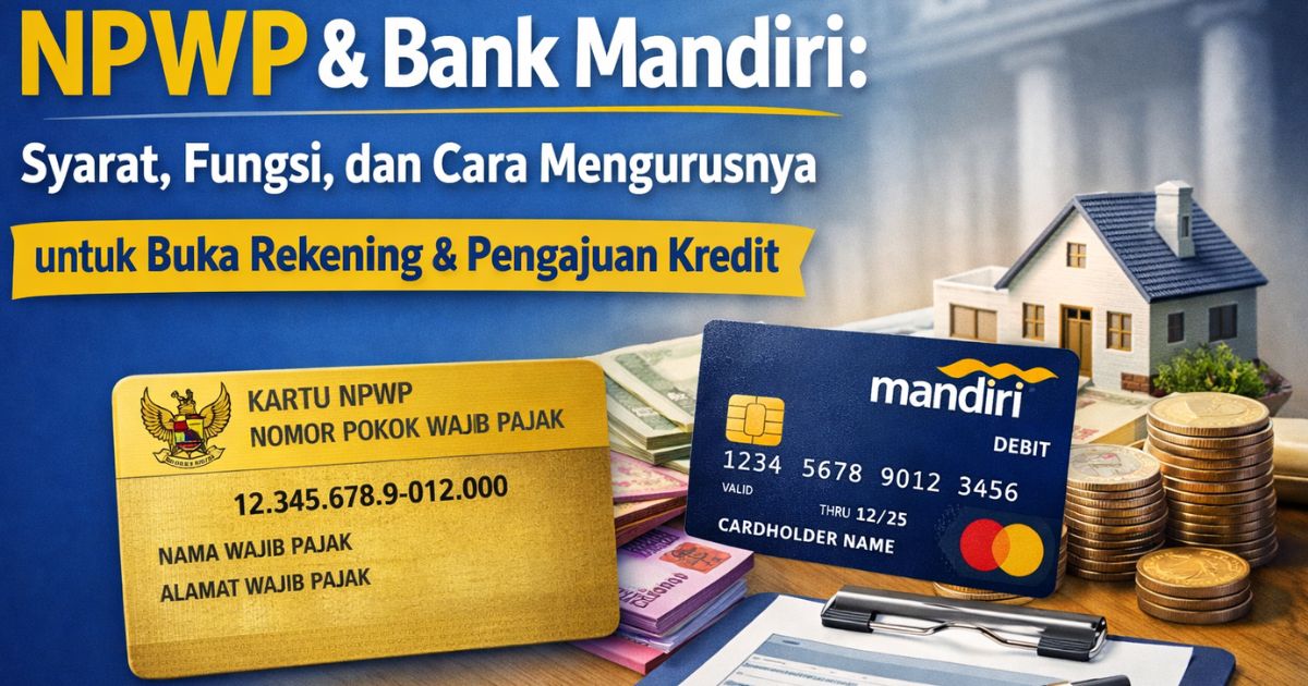 NPWP Bank Mandiri: Syarat, Fungsi, dan Cara Mengurusnya untuk Buka Rekening & Pengajuan Kredit