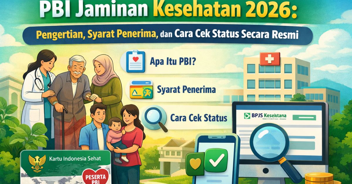 PBI Jaminan Kesehatan 2026: Pengertian, Syarat Penerima, dan Cara Cek Status Secara Resmi