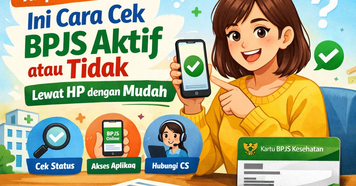 Tanpa Ribet! Ini Cara Cek BPJS Aktif atau Tidak Lewat HP dengan Mudah