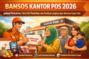 Bansos Kantor Pos 2026: Jadwal Pencairan, Cara Cek Penerima, dan Panduan Lengkap Agar Bantuan Cepat Cair