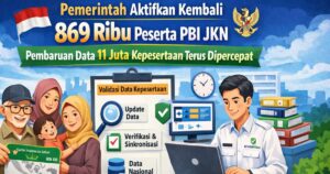 Pemerintah Aktifkan Kembali 869 Ribu Peserta PBI JKN, Pembaruan Data 11 Juta Kepesertaan Terus Dipercepat