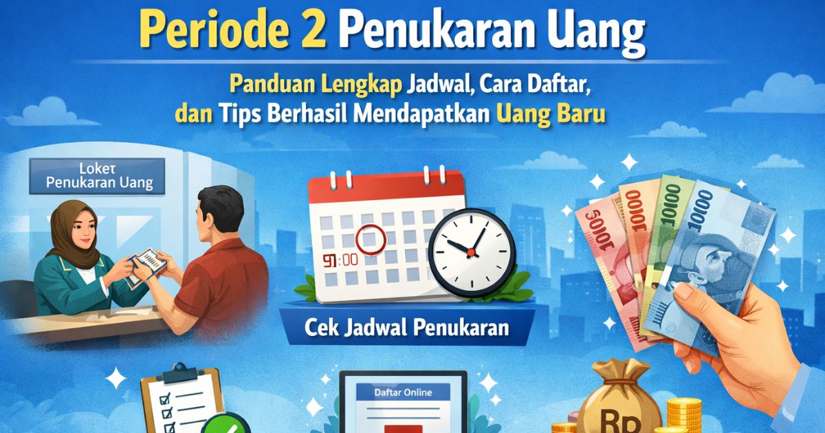 Periode 2 Penukaran Uang: Panduan Lengkap Jadwal, Cara Daftar, dan Tips Berhasil Mendapatkan Uang Baru