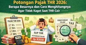 Potongan Pajak THR 2026: Berapa Besarnya dan Cara Menghitungnya Agar Tidak Kaget Saat THR Cair